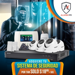 Oferta de sistema de cámaras de seguridad Alarm1PR